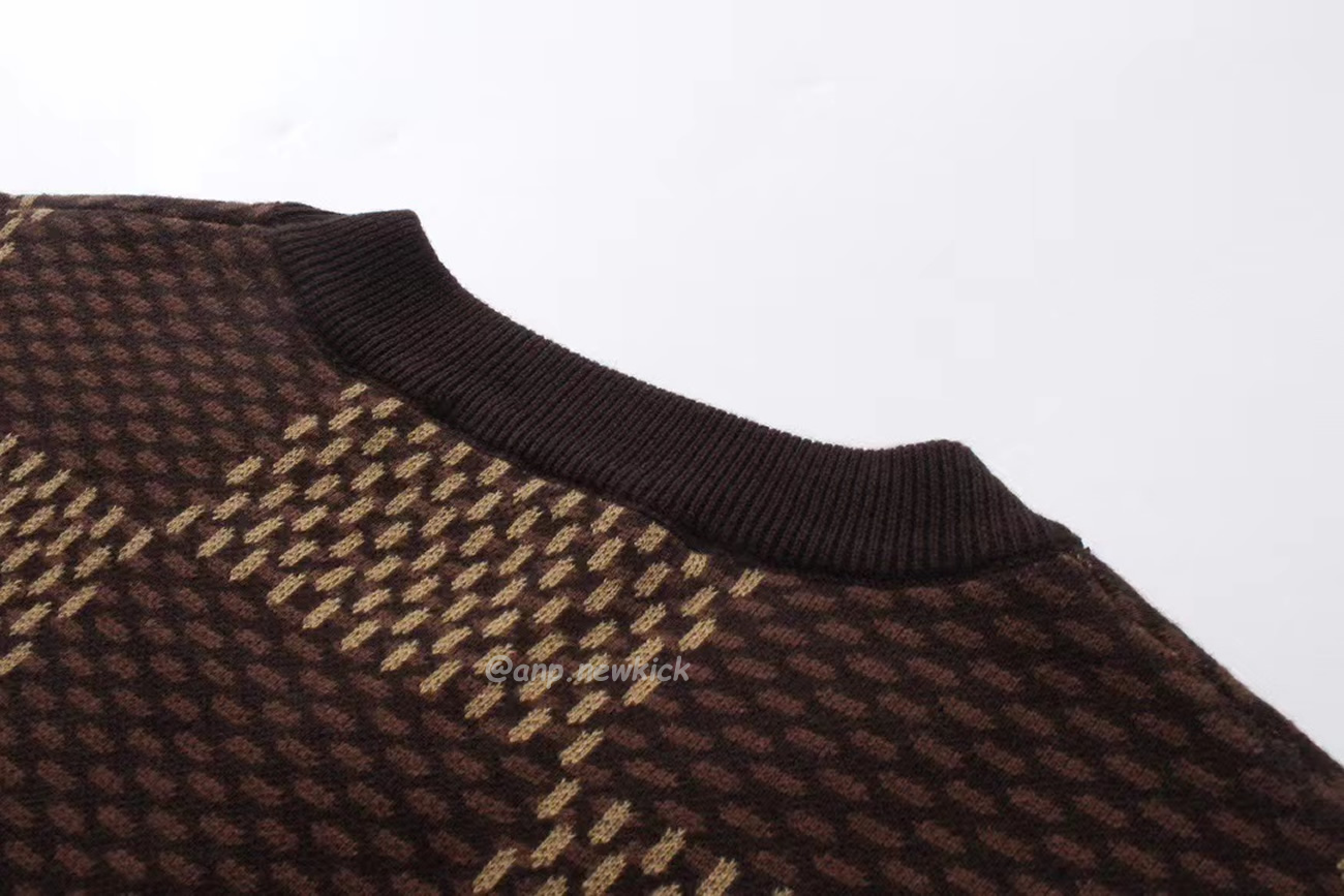 Louis Vuitton Round Necked Checkerboard T Shirt (27) - newkick.vip